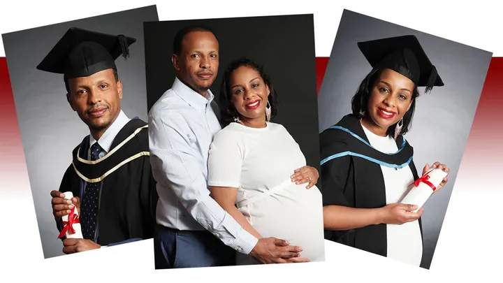 Graduation & Maternity Shoot at Studios4u